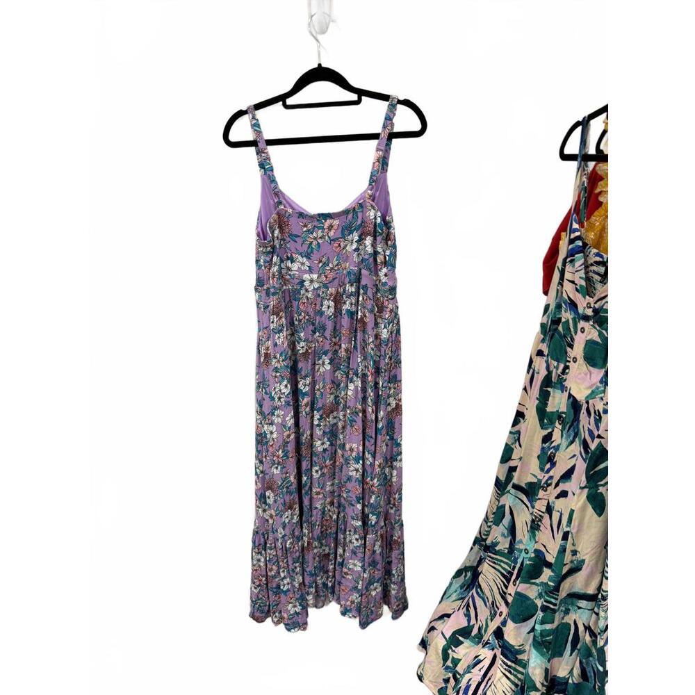Torrid Floral Maxi Dress Size 0 - Picture 2 of 3